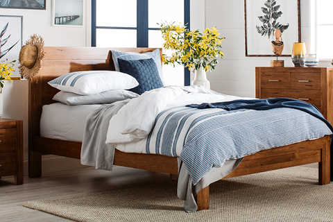 Bed frame online styles wood